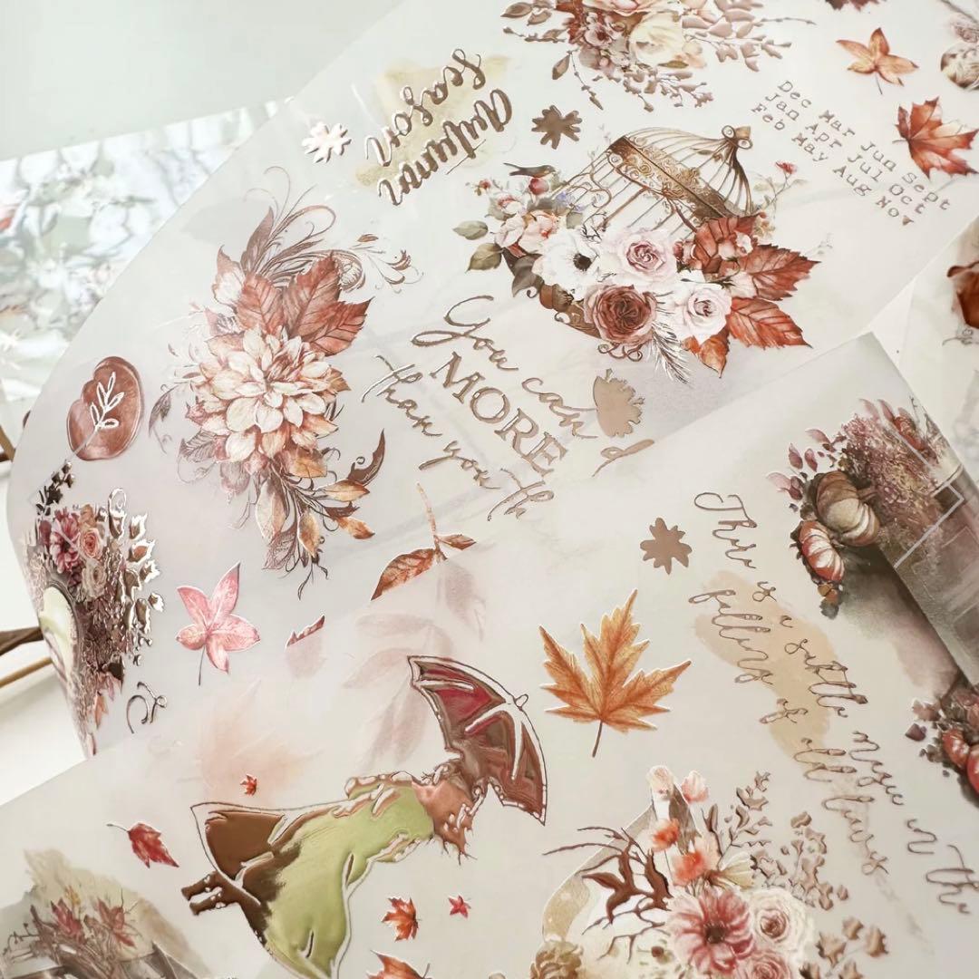 Journal pages 海外マスキングテープ　マステ 【1413】