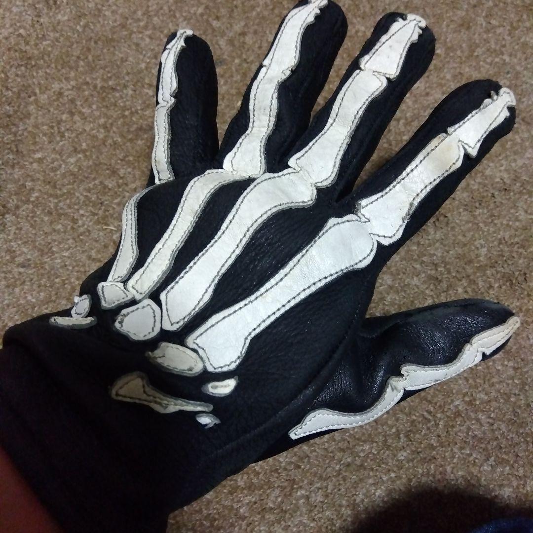 希少 バンソン VANSON レザーグローブ ローパー Roper S 骨
