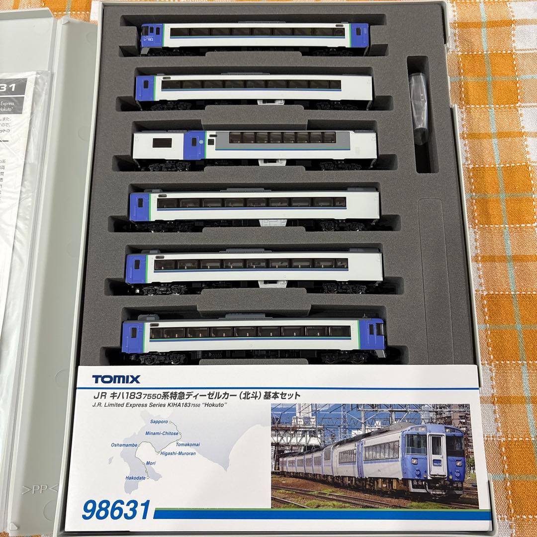 新品未使用品。JR キハ183系ディーゼルカー 基本セット 98631