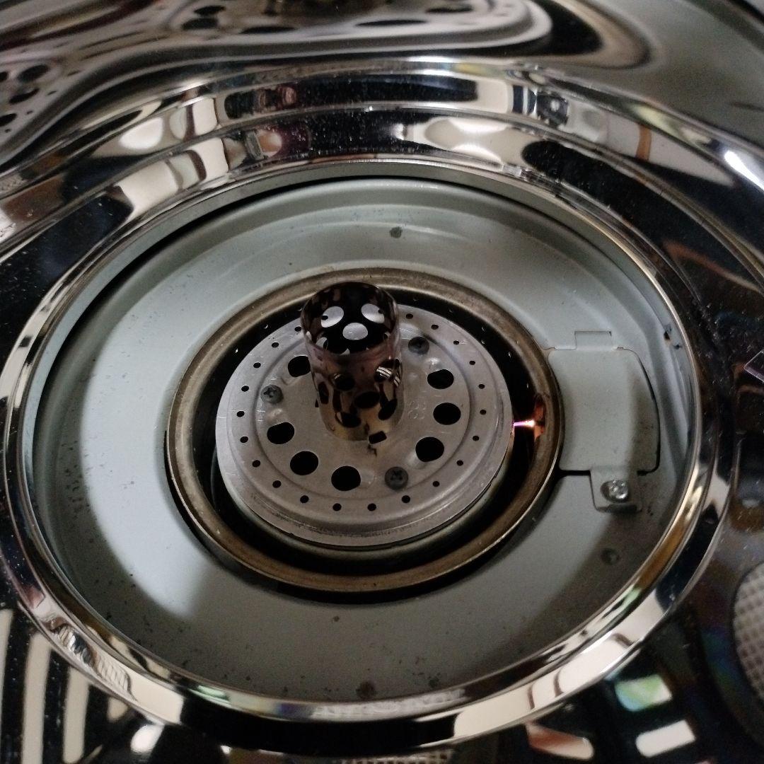 美品　3TRIPLE消臭　ストーブ メッシュカバー付　よごれま栓　電子点火　遠赤