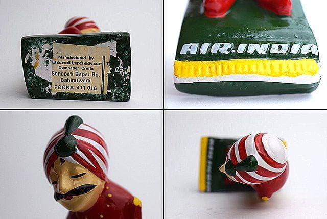 美品！ 70’s インド航空 AIR INDIA ビンテージ マハラジャ TOY