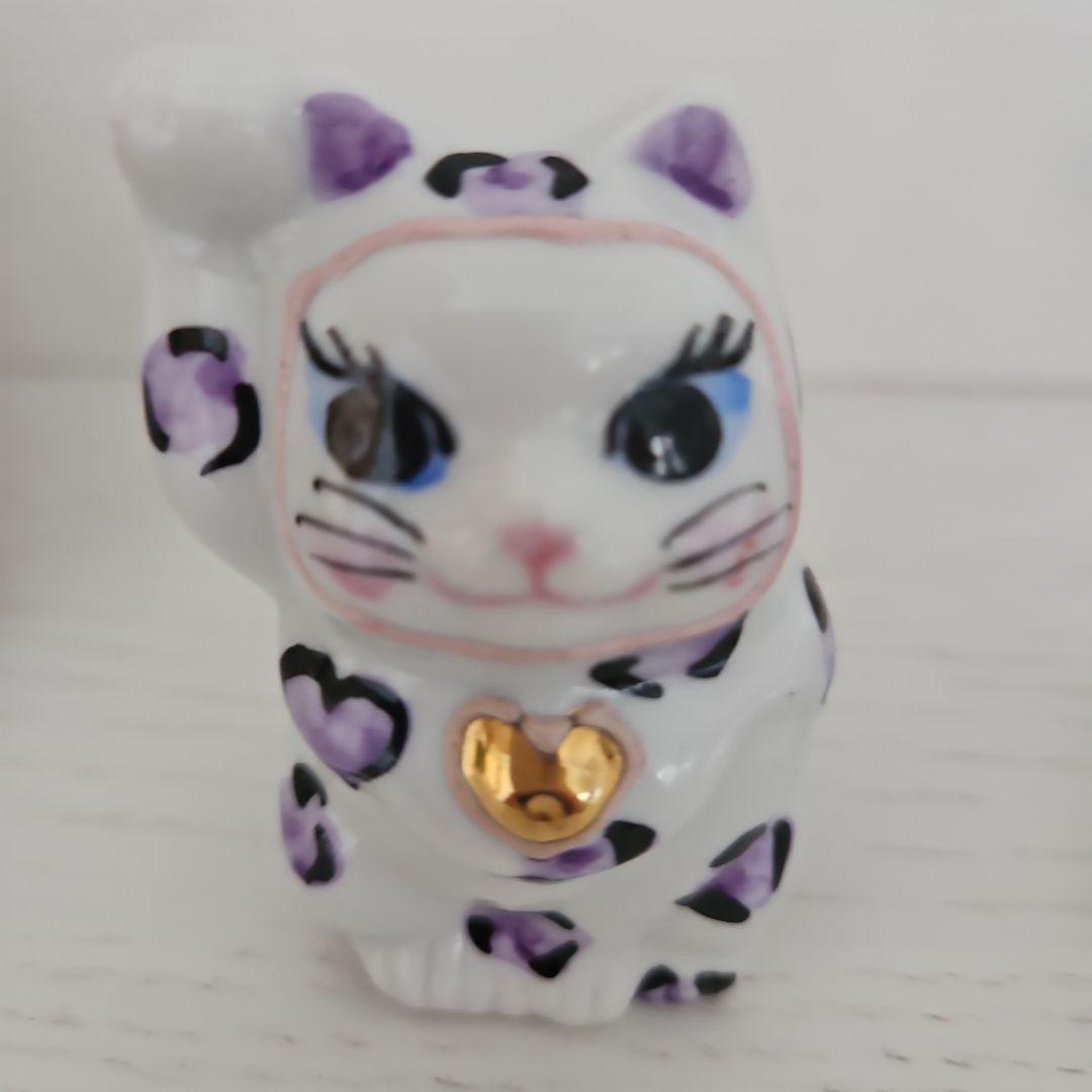 九谷焼　招き猫