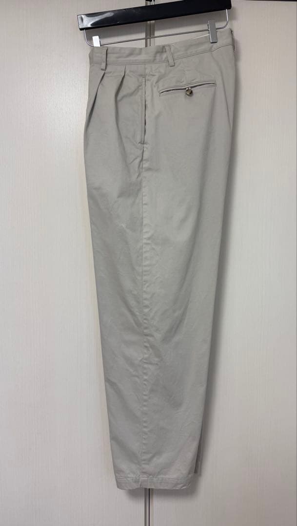 パンツ A.PRESSE Type.1 Chino Trousers 2 ecru