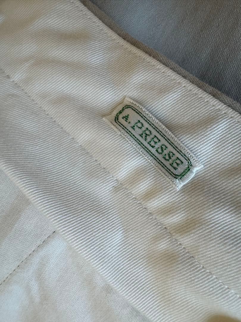 パンツ A.PRESSE Type.1 Chino Trousers 2 ecru