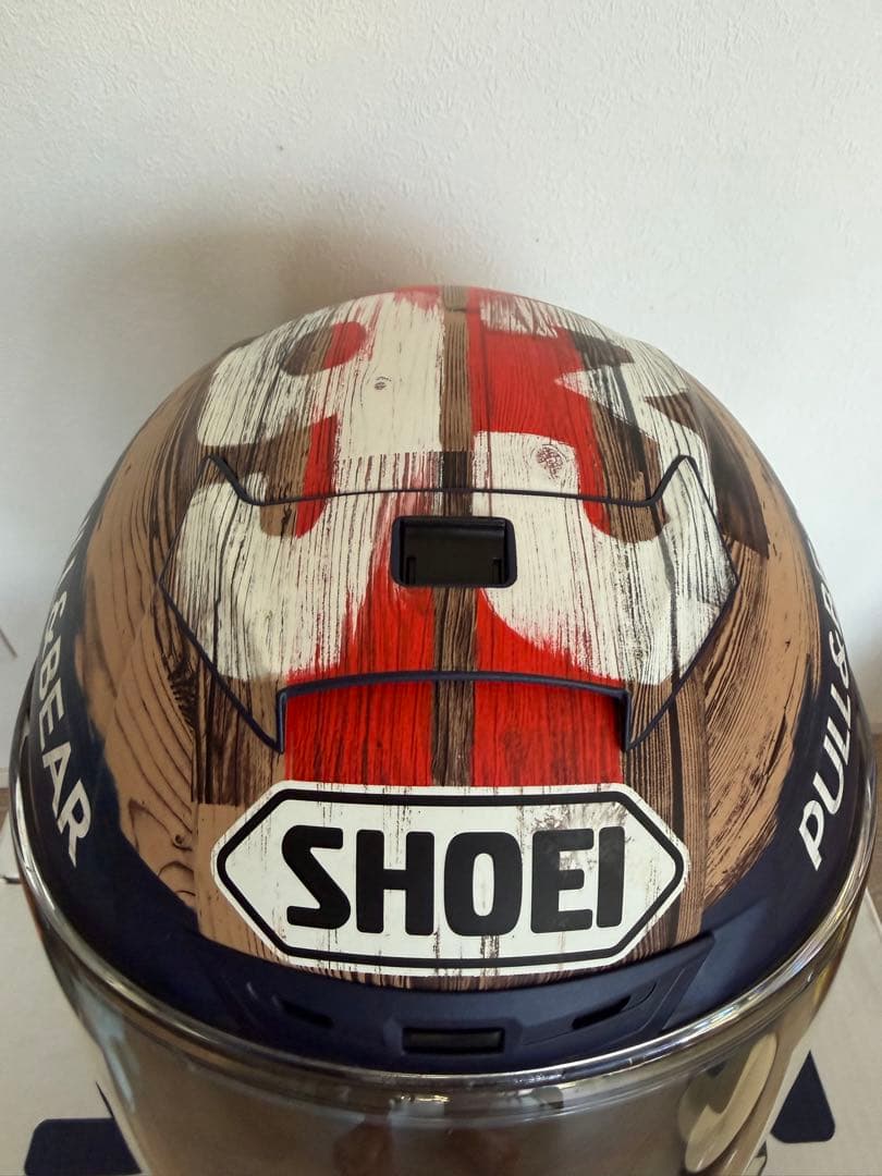 中古美品shoei x 14 MARQUEZ AMERICA Lサイズ