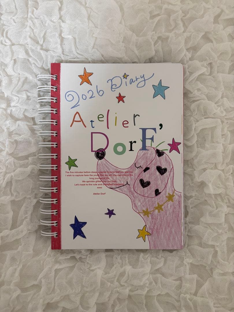 2026 Diary Atelier Dorf スケジュール帳