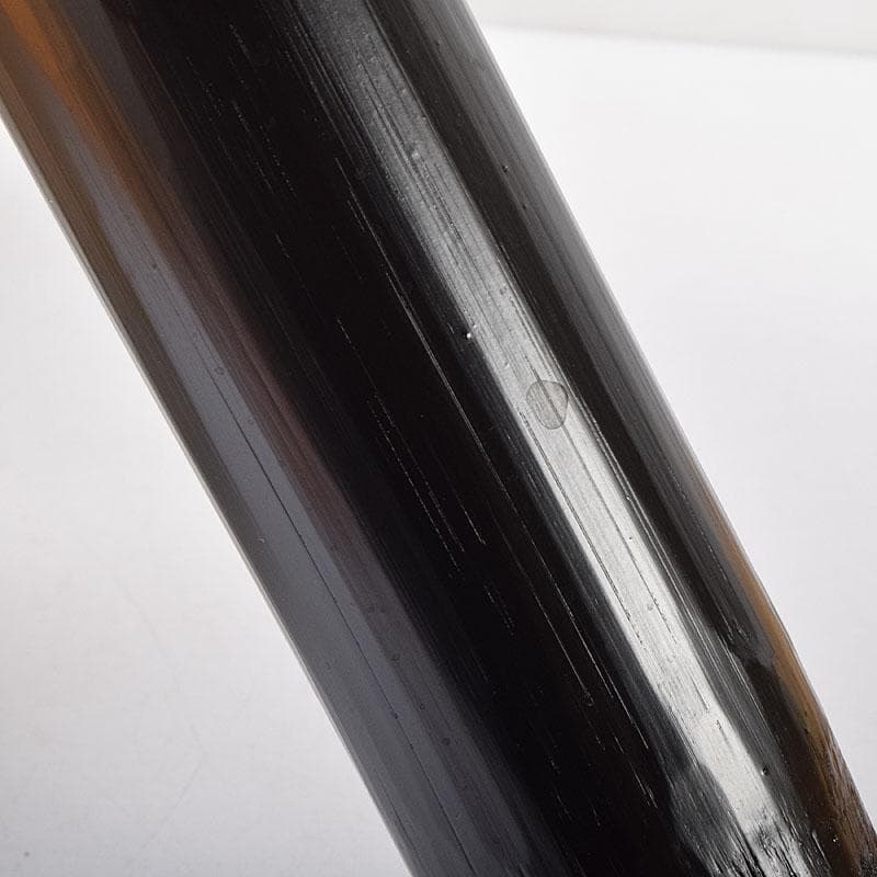 茶道具　平安　竹美斎造　円能斉好　経筒形籠花入　共布共箱　M　R8053