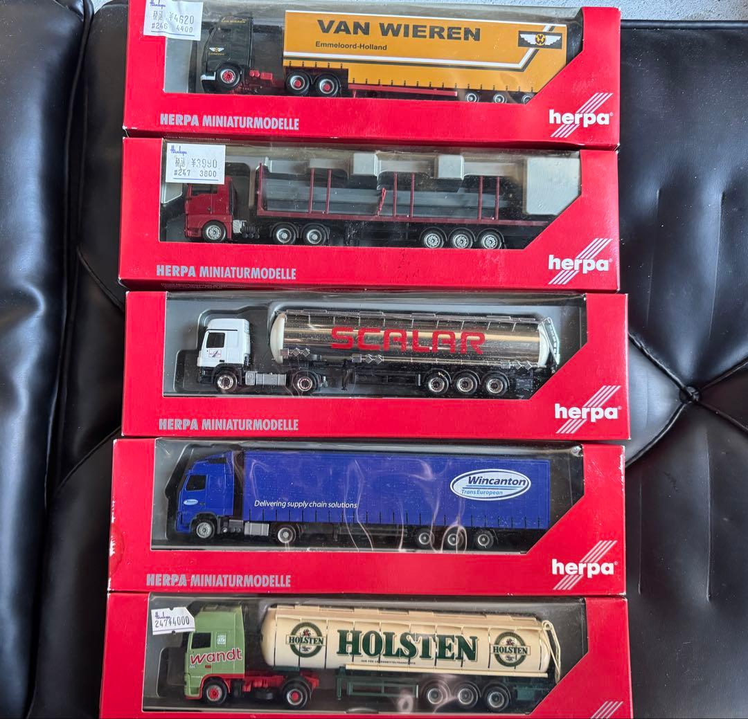 HERPA ミニチュアトラック セット　他トラック