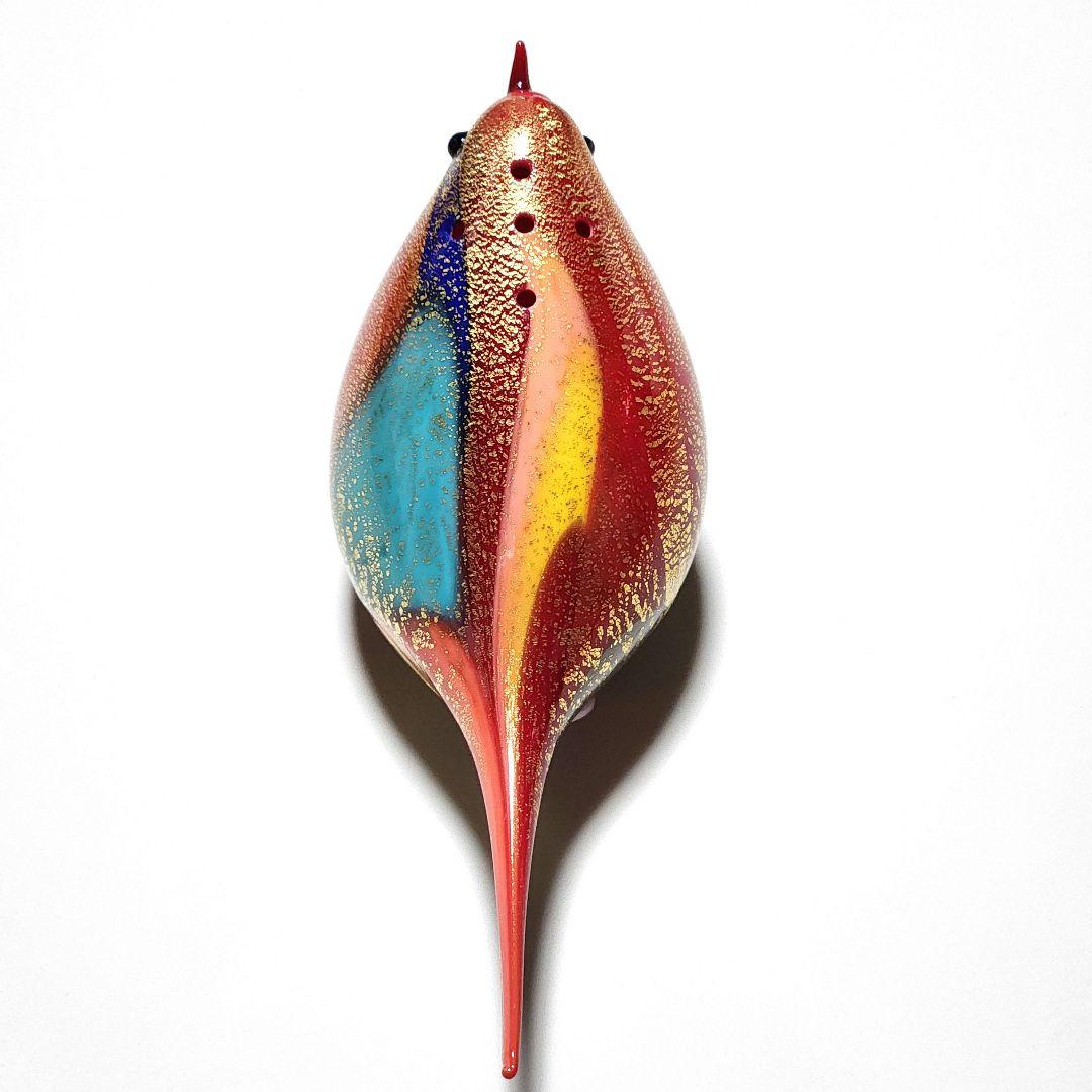 Murano ムラーノガラス 小鳥 塩入れ ベネチアンガラス 現地購入