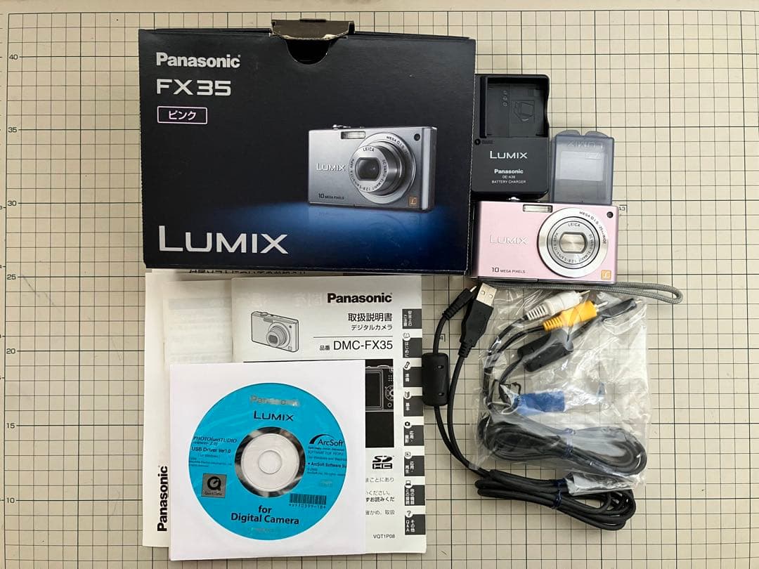 パナソニック　LUMIX DMC-FX35 ピンク ルミックス