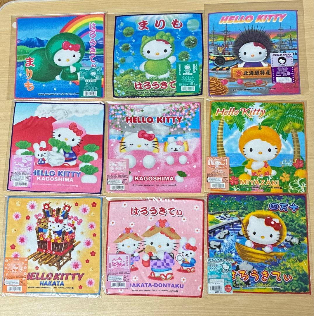 公*o様 ハローキティ　ご当地タオル127枚まとめ売り