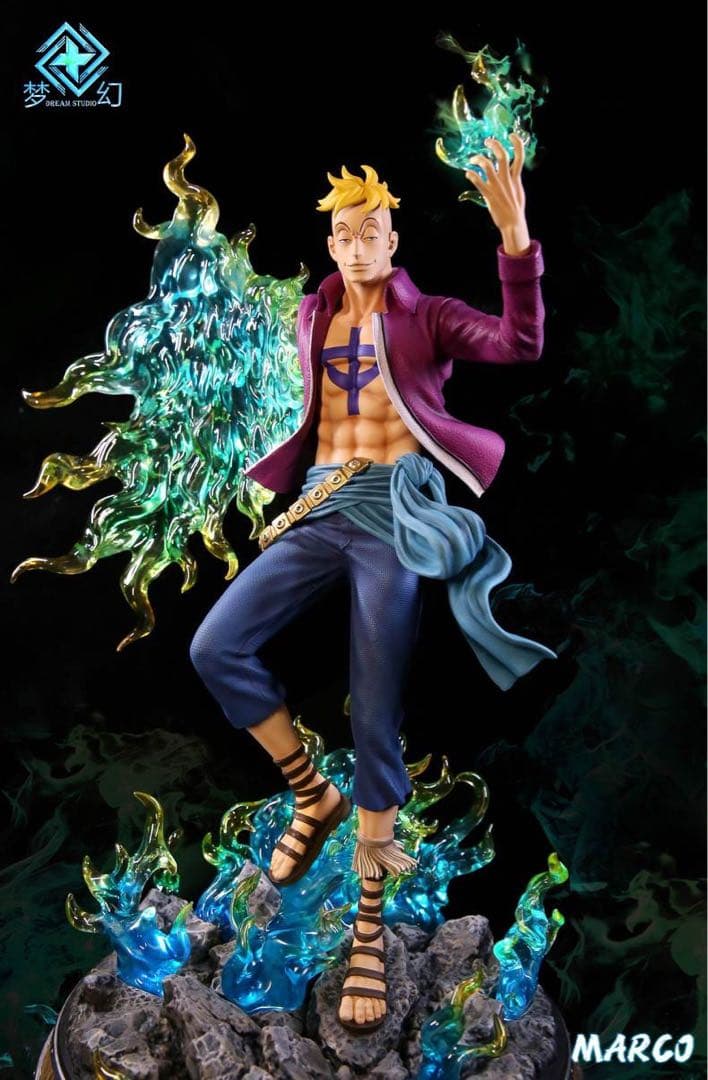 ワンピース 白ひげ海賊団 1番隊隊長 マルコ フィギュア 新品