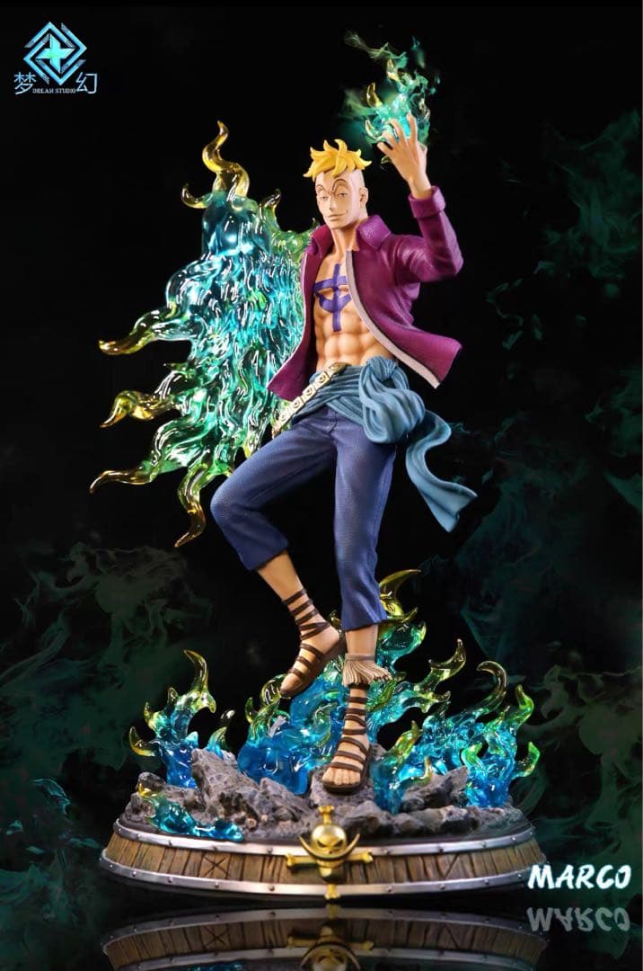 ワンピース 白ひげ海賊団 1番隊隊長 マルコ フィギュア 新品