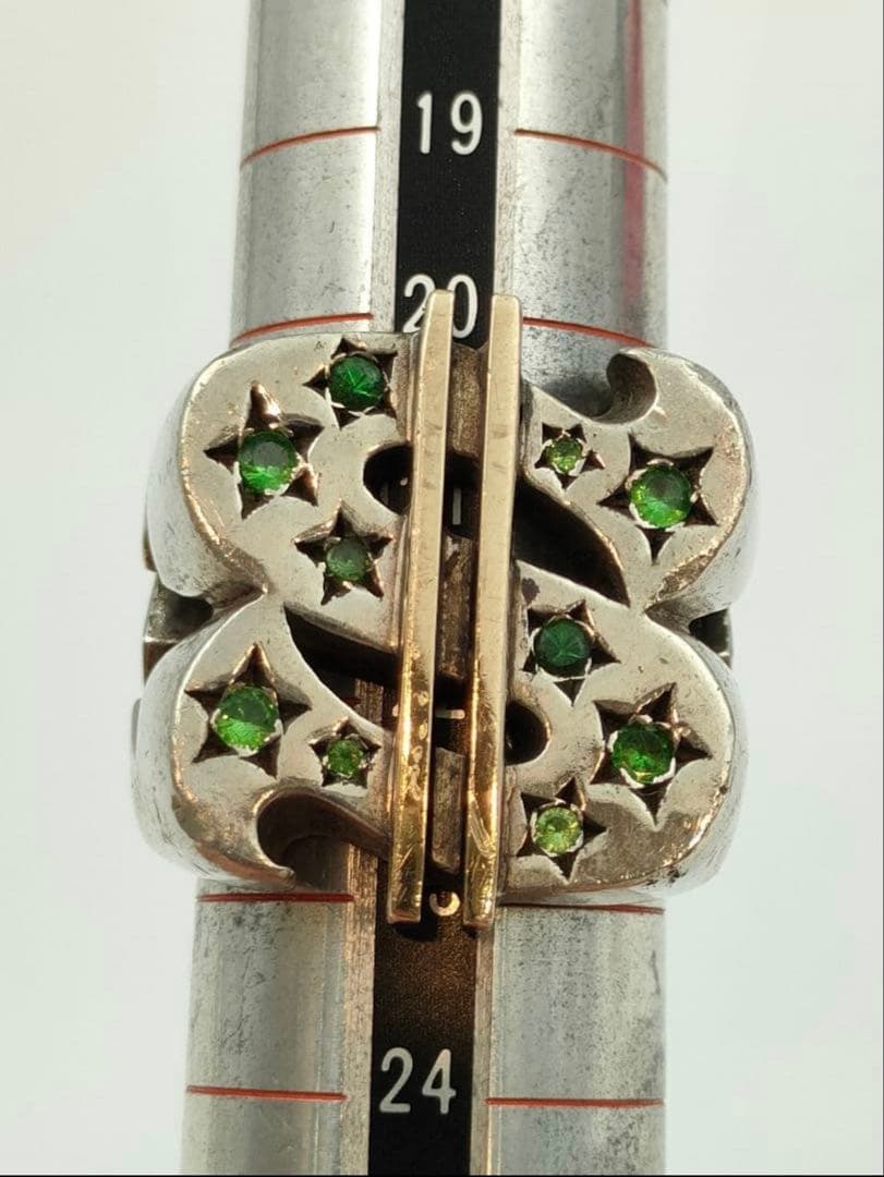 TENDERLOIN ダラーリング　シルバー925 ゴールド8k