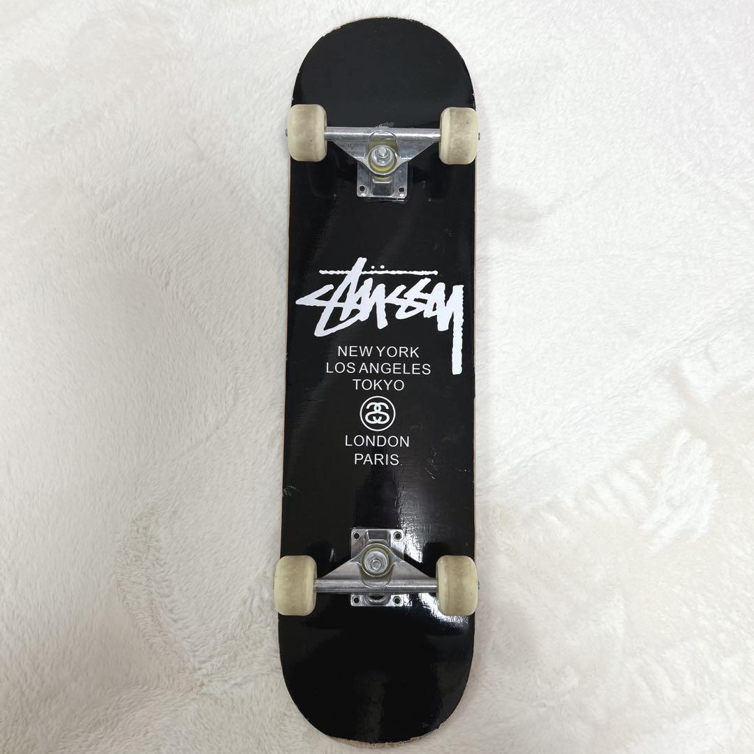 【入手困難】 STUSSY スケートボード　デッキ　スケボー　ブラック　完売品