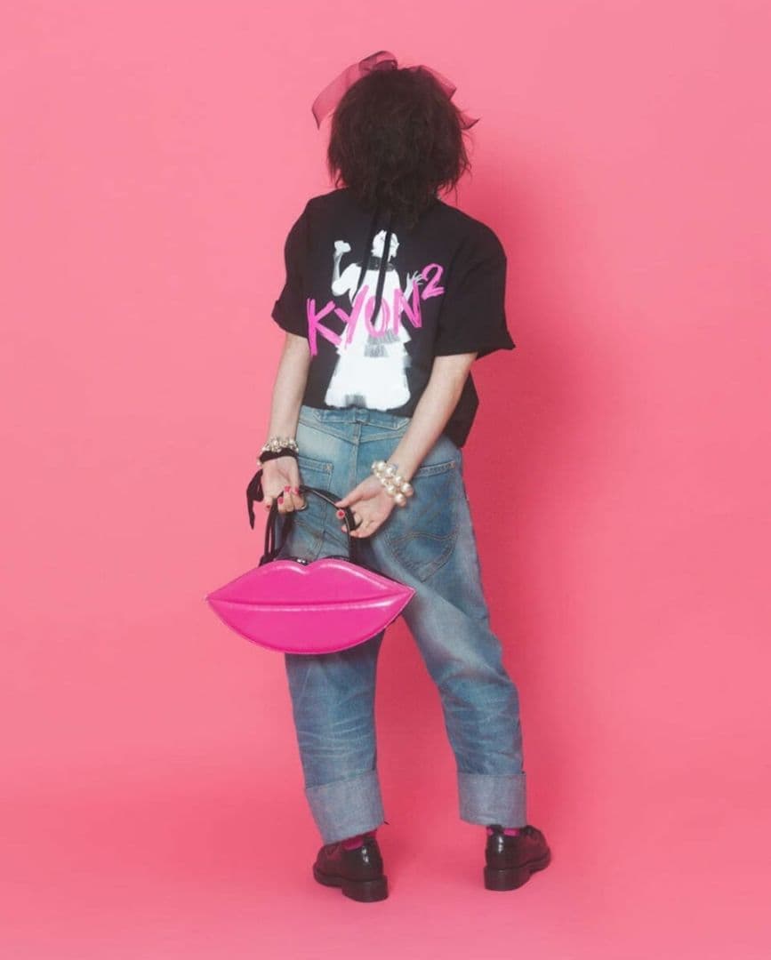 小泉今日子Kyon2フォトTシャツ L 黒VermeeristBEAMSビームス