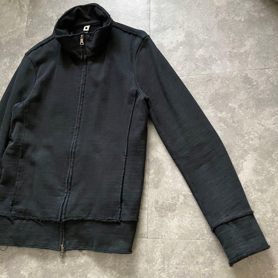 wjk stand track jacket black Y2K 裏毛 13ss