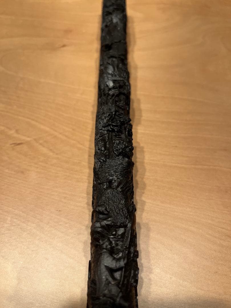 文鎮　工芸品　美術品　中国　岩道