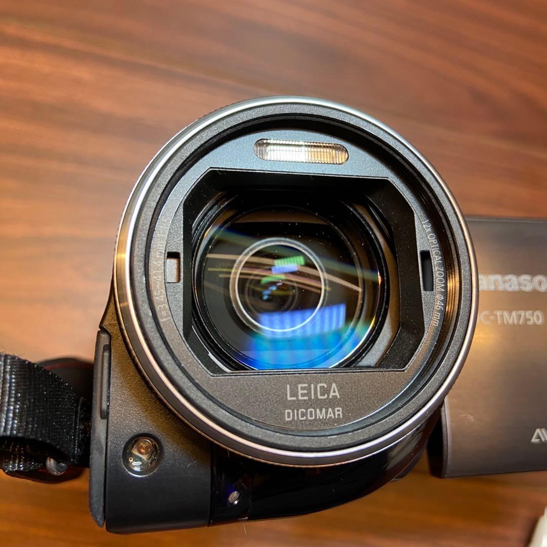 Panasonic HDC-TM750 ビデオカメラ ほぼ新品 3396