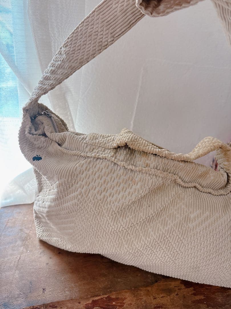 ミナペルホネンland puzzleボディバッグ ショルダー ベージュ