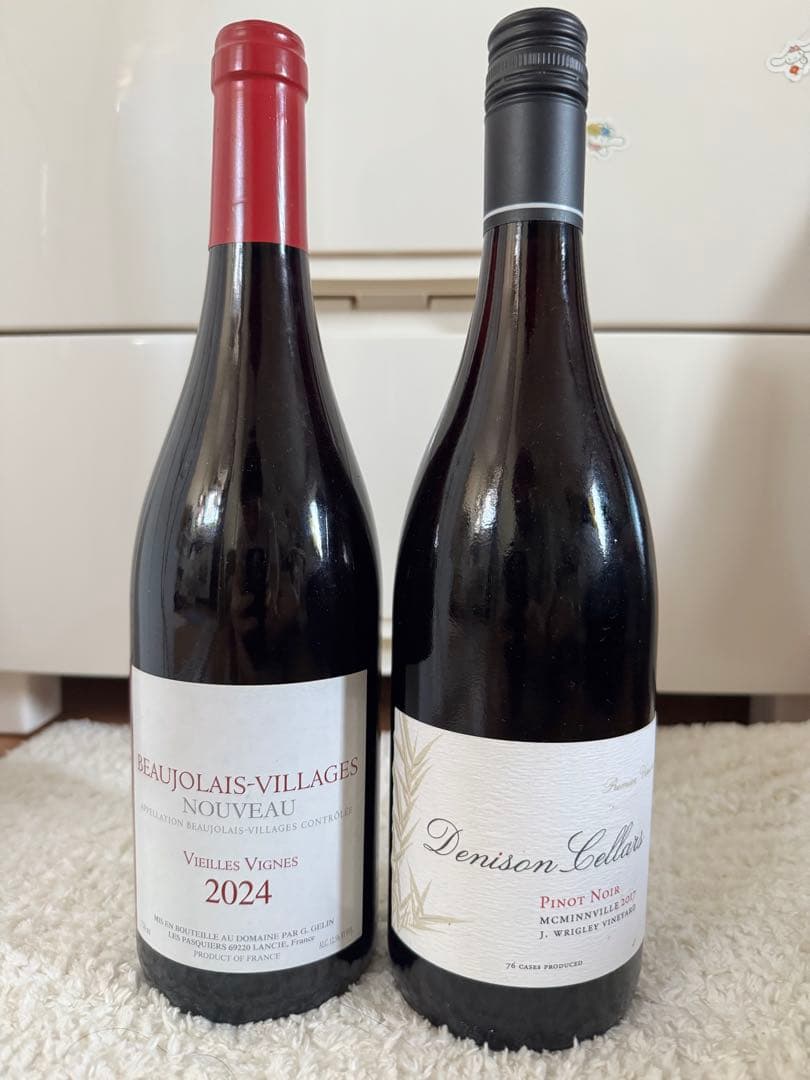 ボージョレ・ヴィラージュ2024&デニソン・セラーズ ピノ・ノワール2本セット