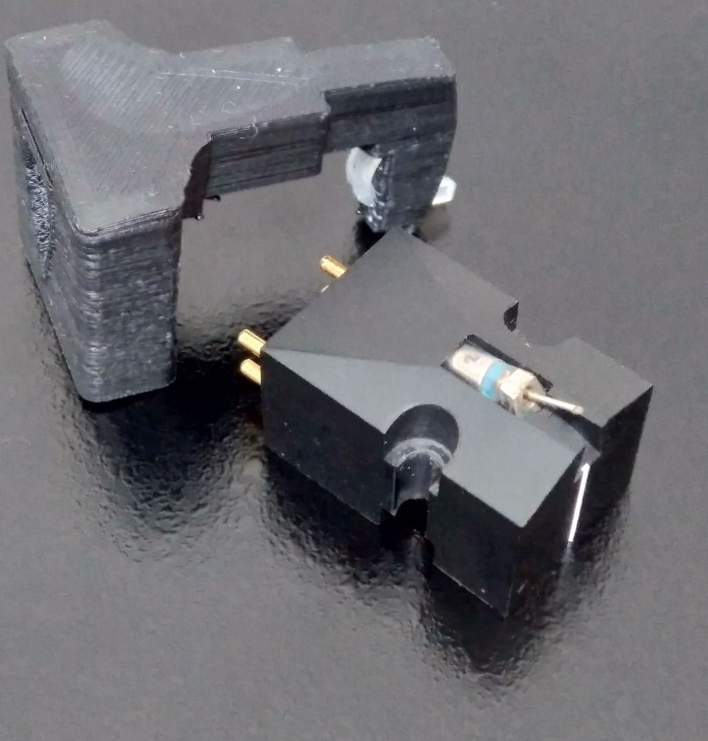 デノン MCカートリッジ DL-103 パイオニアヘッドシェル セット音質良好