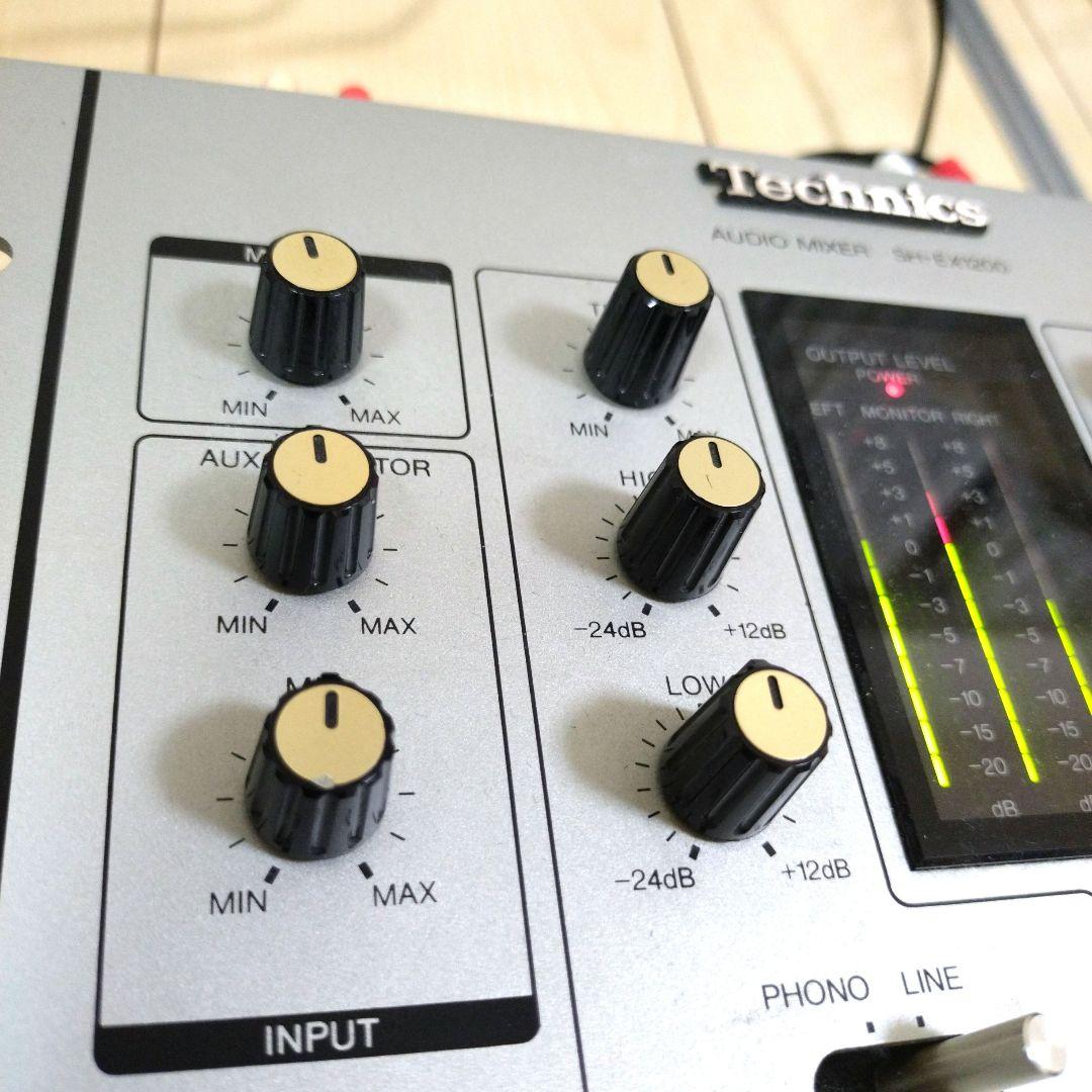 動作確認済 Technics SH-EX1200 DJ Mixer