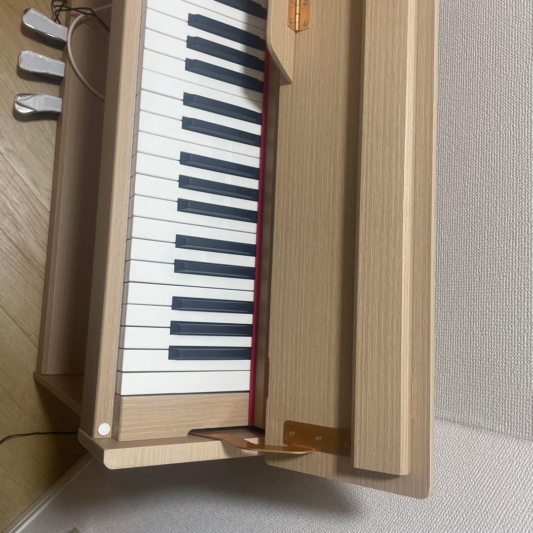 木製電子ピアノ 88鍵 ペダル付き MIDI対応 初心者練習用