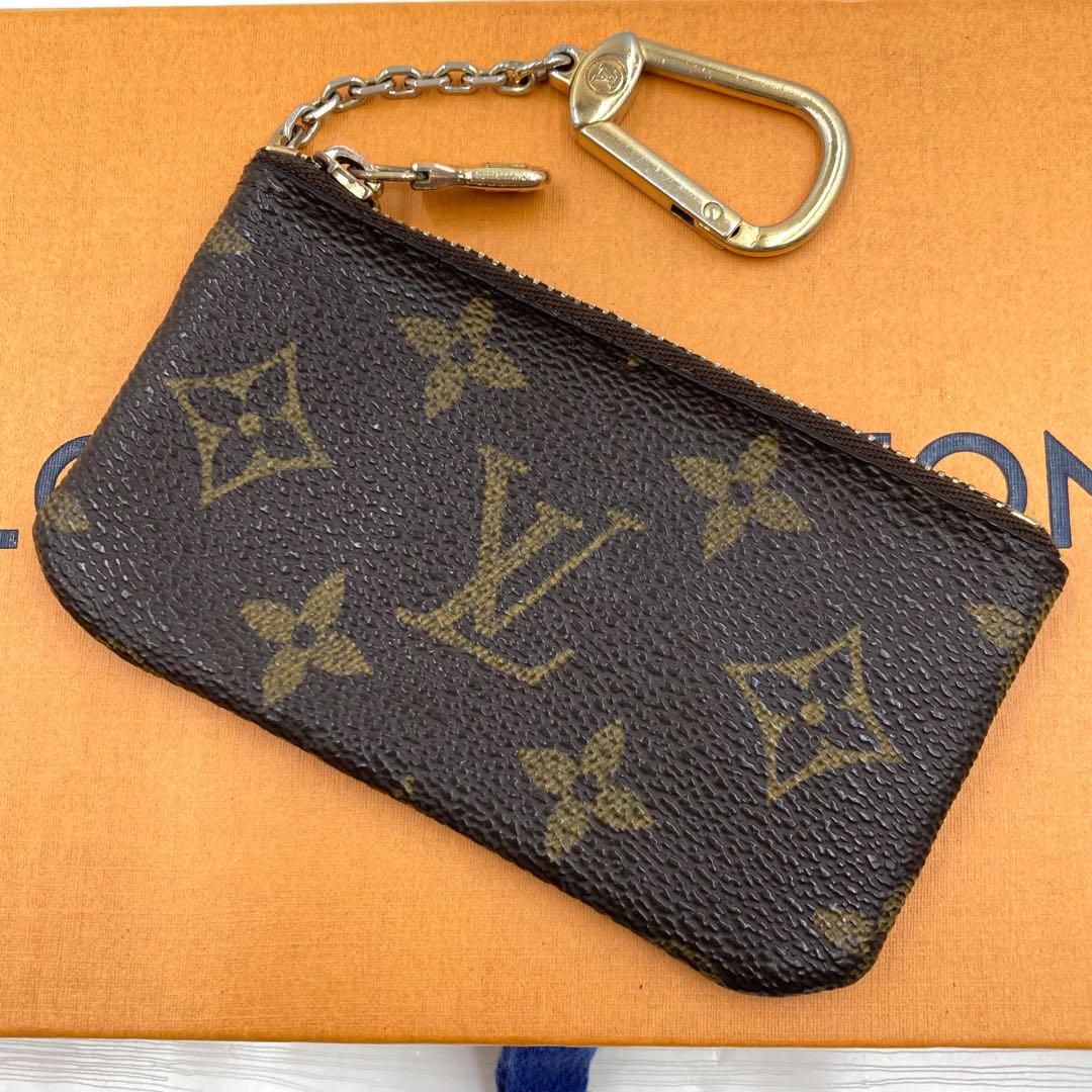 【美品】ルイヴィトン モノグラム ポシェットクレ ケース M62650