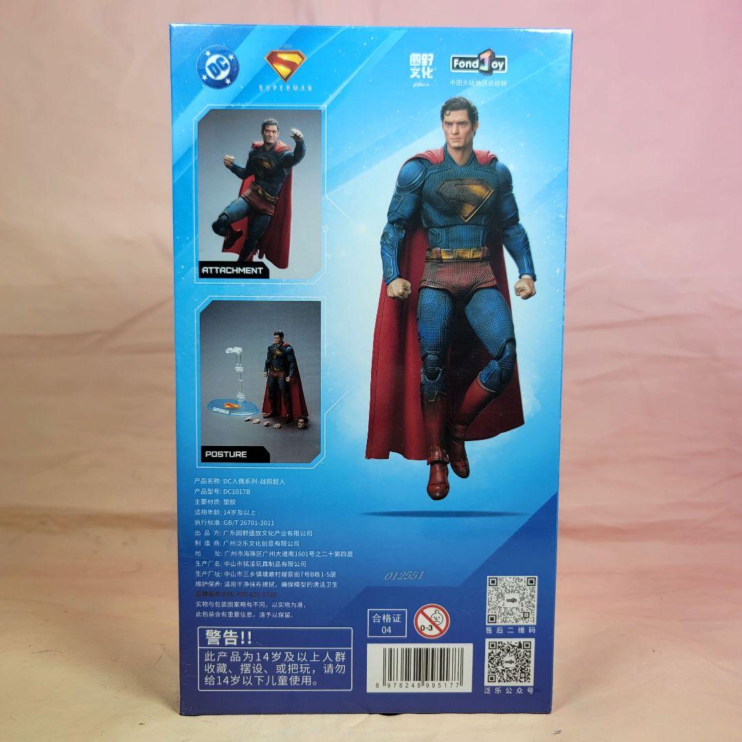 【Fondjoy】新品 正規品 スーパーマン 2025 バトルダメージver.