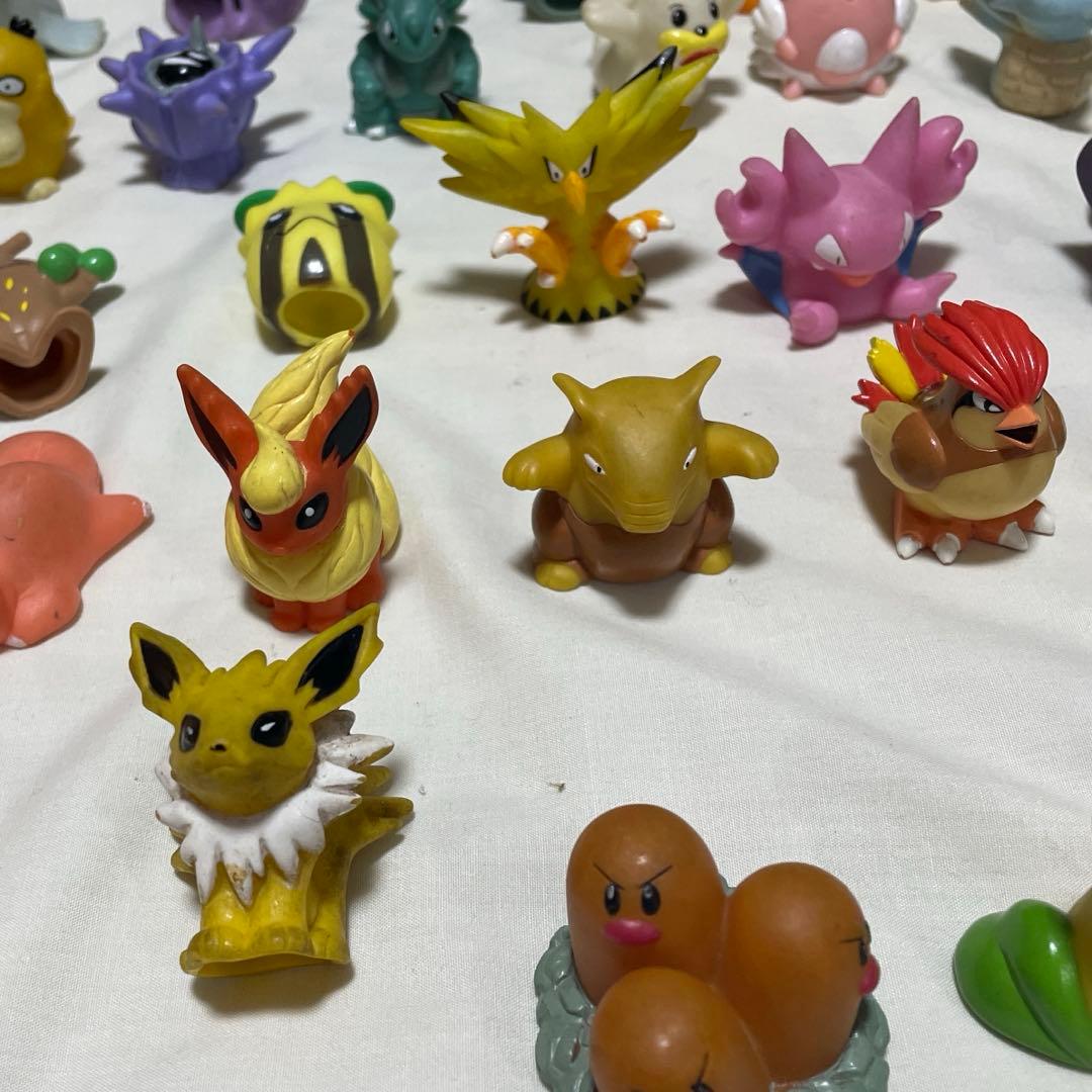 訳あり　ポケモンゆび人形　80個　まとめ売り　ソフビ