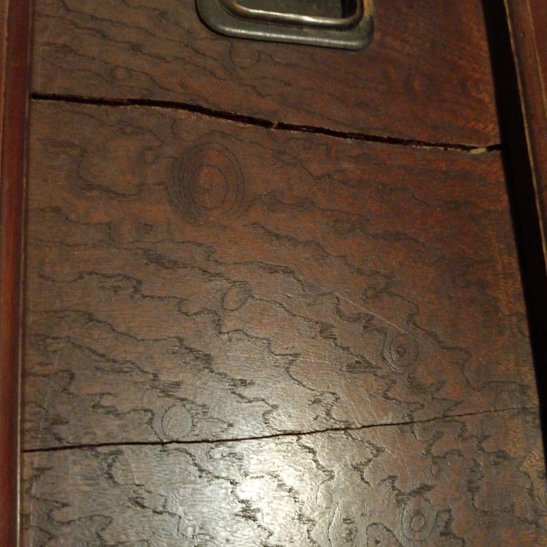 箪笥　渋い水屋 古家具 収納棚 水屋箪笥風