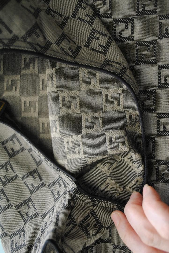 [1868]FENDI ズッカ柄　タンクトップ　42　ヴィンテージ　Mサイズ