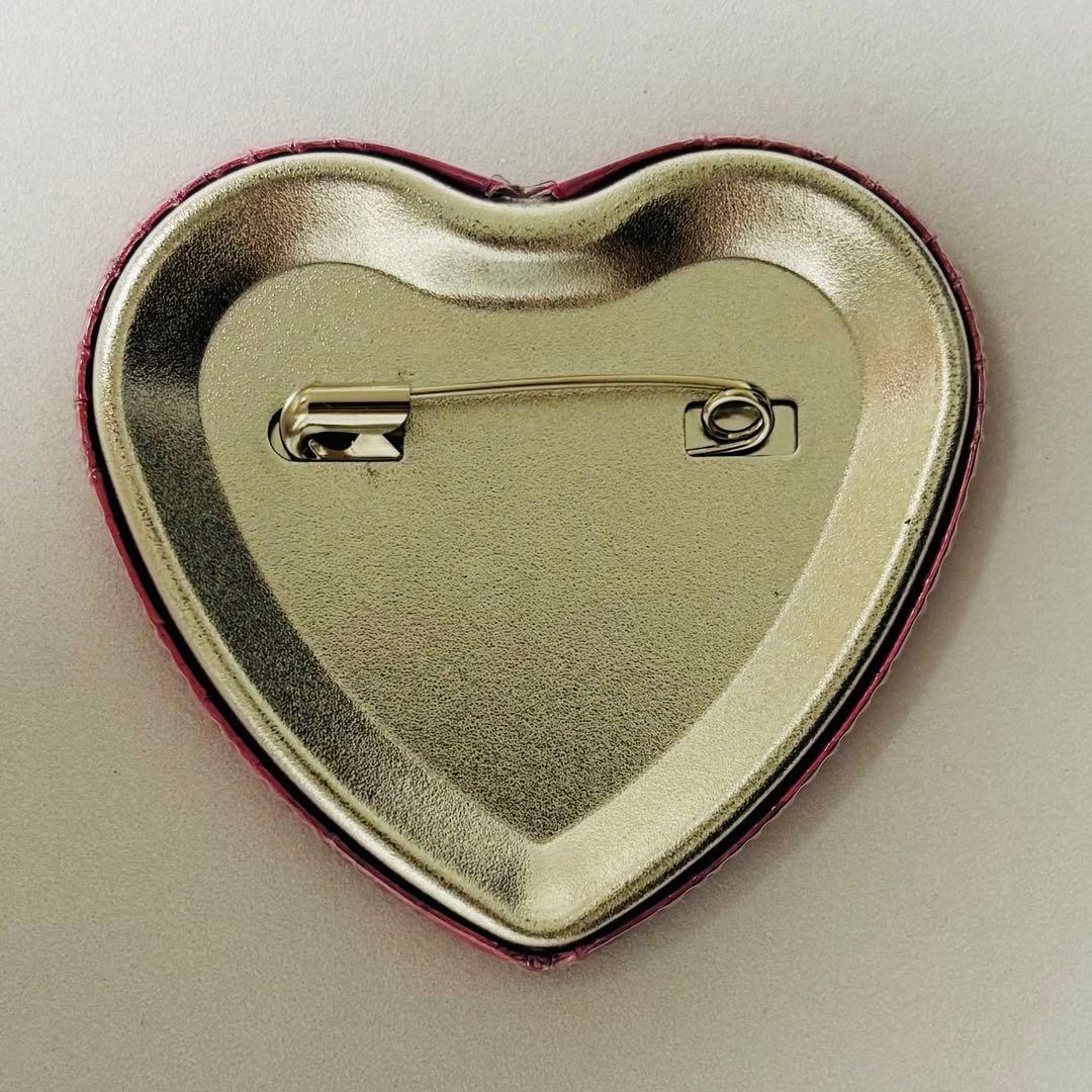 ダンガンロンパ ナンジャタウン テレ顔 照れ顔 ハート缶バッジ 九頭龍冬彦