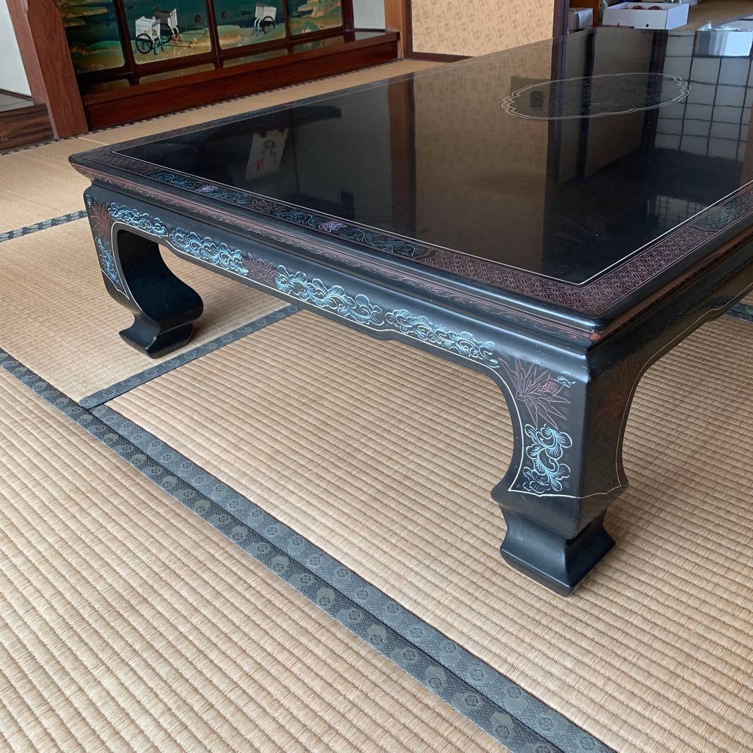 讃岐塗座卓　昭和レトロ