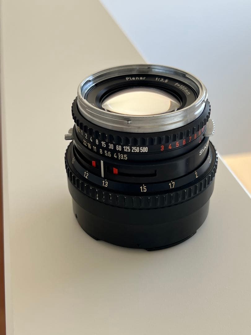 Hasselblad planar 100mm f3.5 先白　銘玉　ハッセル
