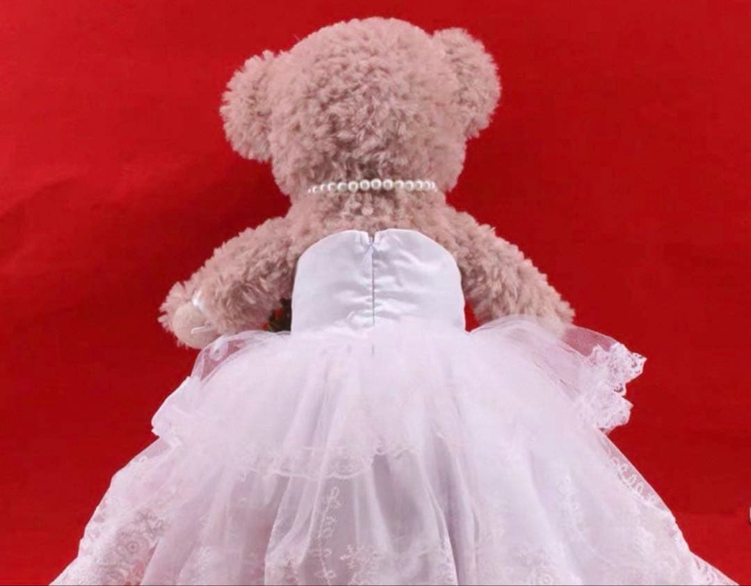 ダッフィー、シェリーメイ ウェディングぬいぐるみセット コスチューム くまセット