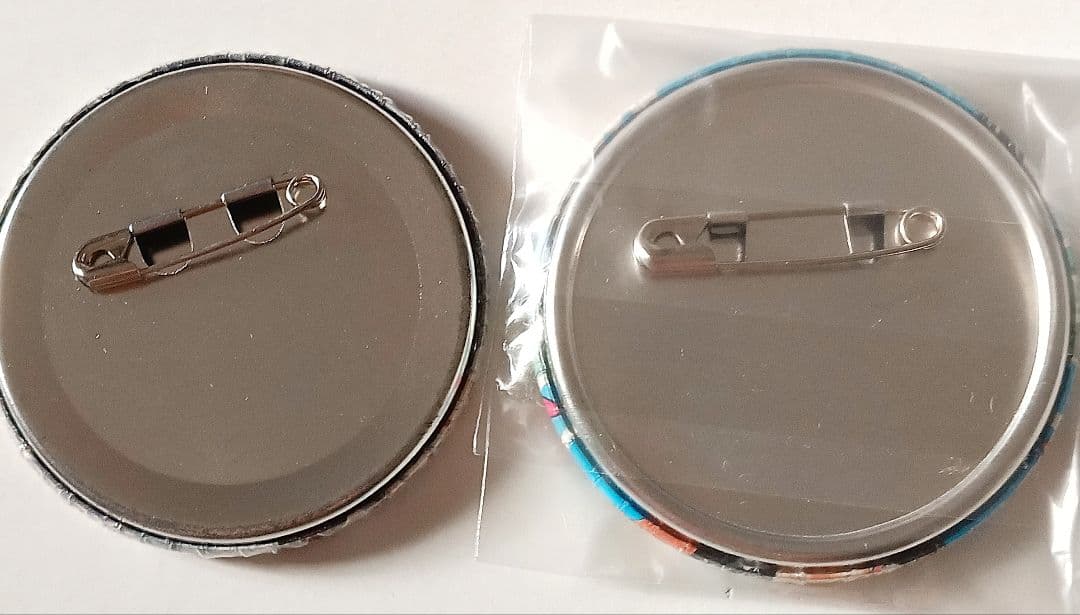 銀魂　坂田銀時　白夜叉　缶バッジ　ハワイ