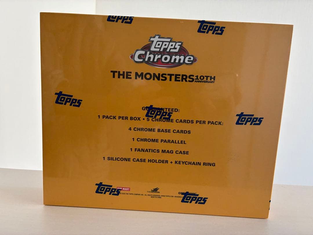 ぬいぐるみ・マスコット Topps Labubu Chrome The Monsters 10th