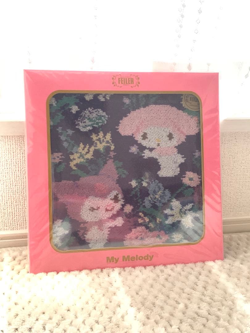 早い者勝ち✧*。フェイラー ハンカチ　マイメロ　クロミ プロムナード 新品未使用