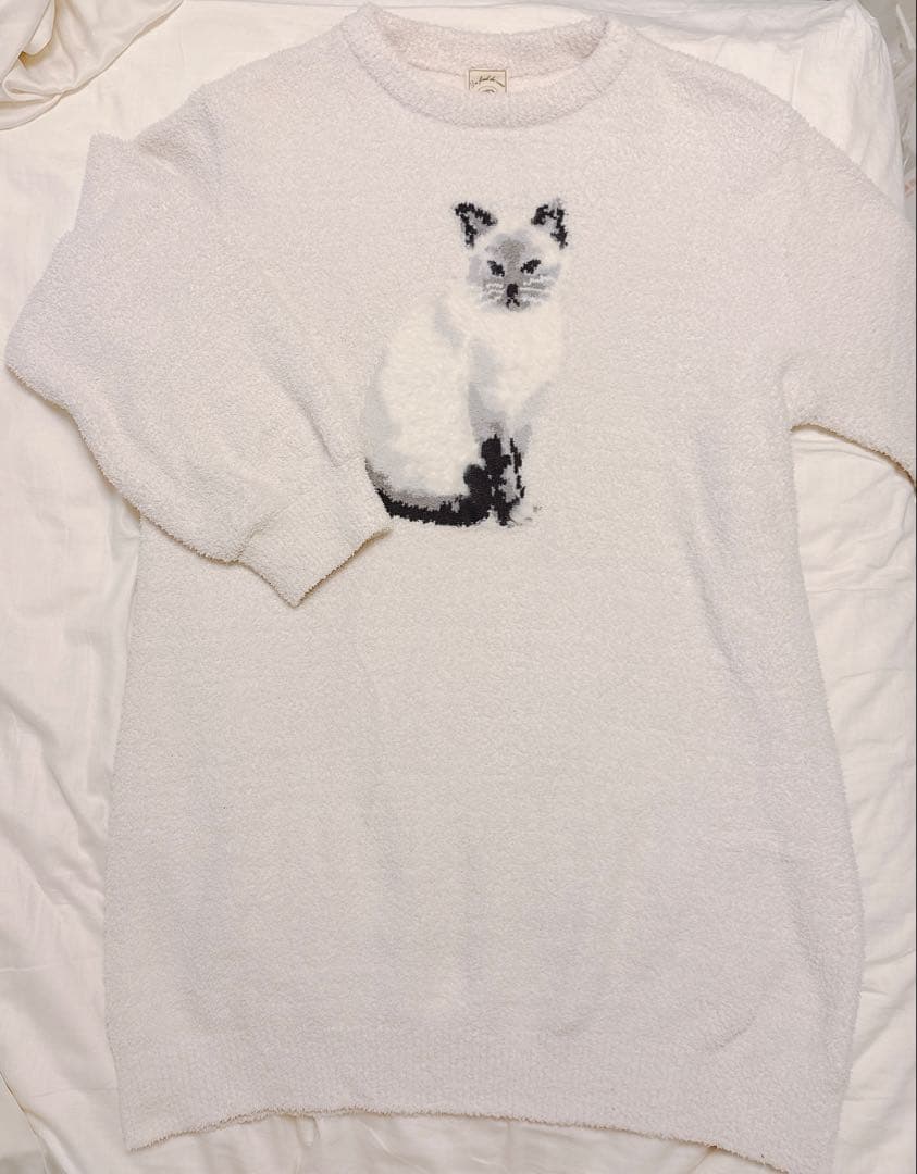 gelato piqueジェラートピケ ネコジャガードワンピース ジェラピケ