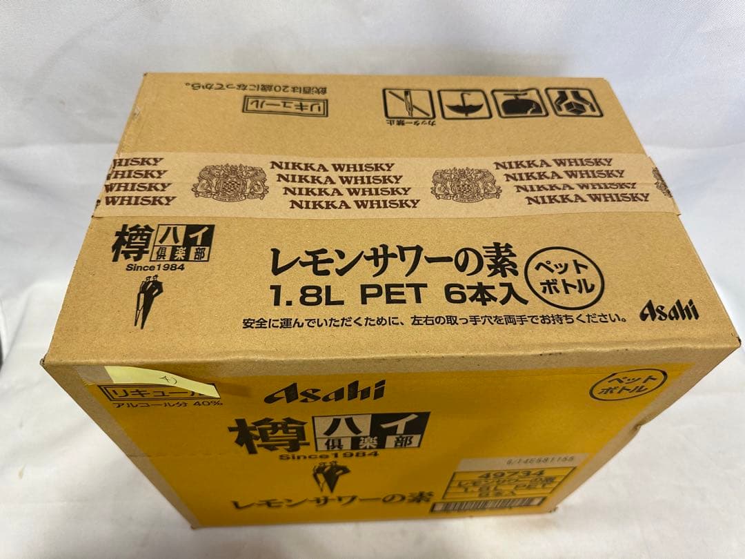 なおちゃん「樽ハイ倶楽部レモンサワ一の素 1800ml」の12本セット