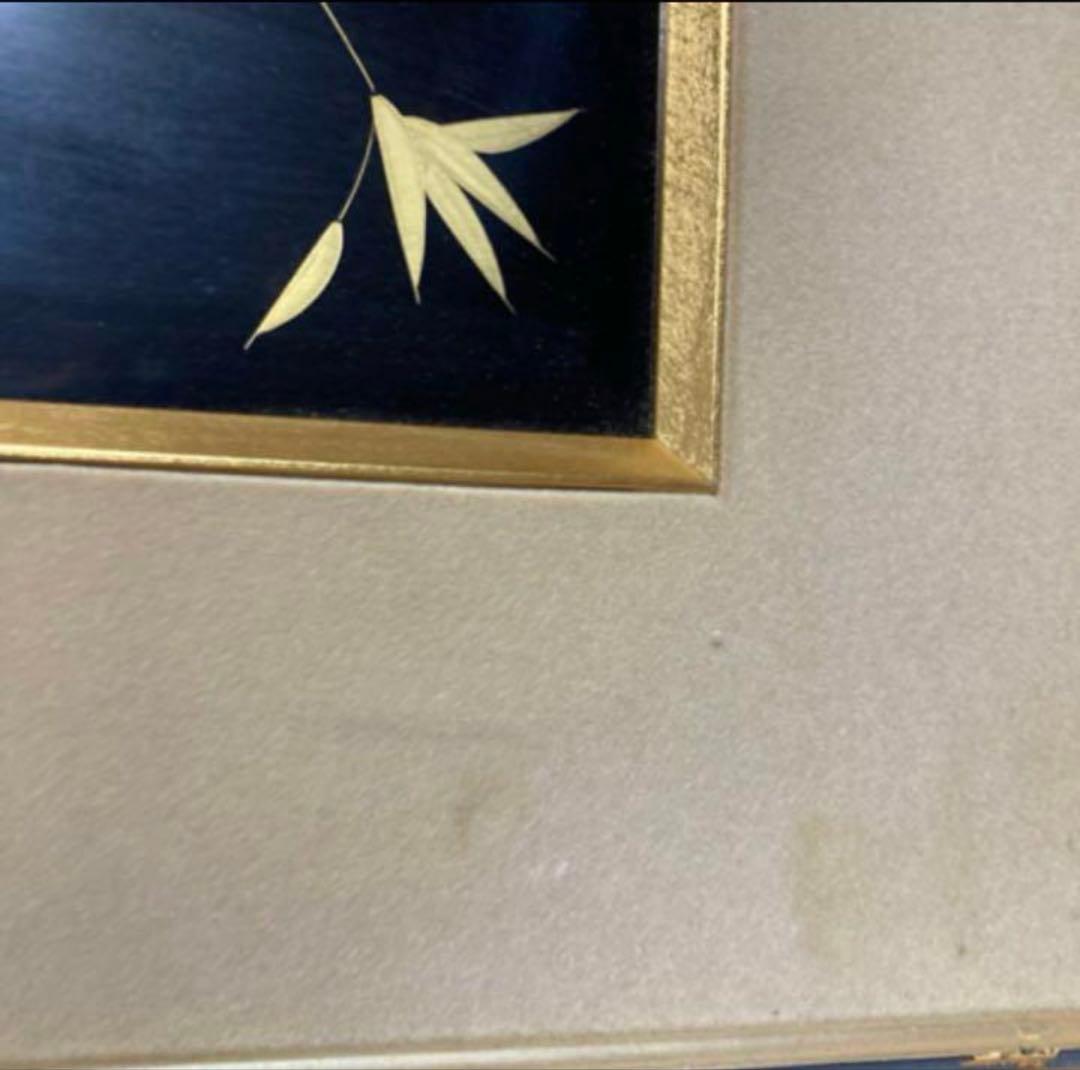 輪島塗パネル　沈金パネル