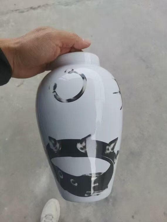 Supreme 花瓶 Studded Collars Vase White