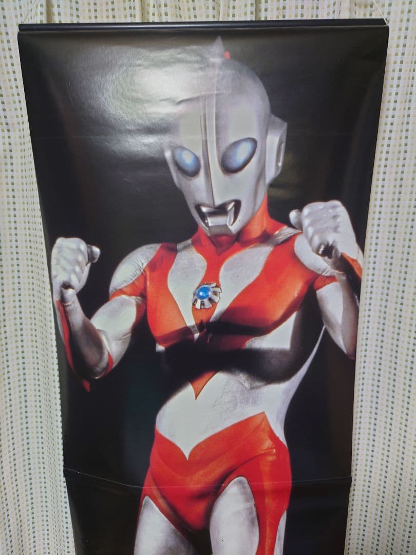 【非売品】当時物　ゴジラ・ウルトラマンパワード販促タペストリー