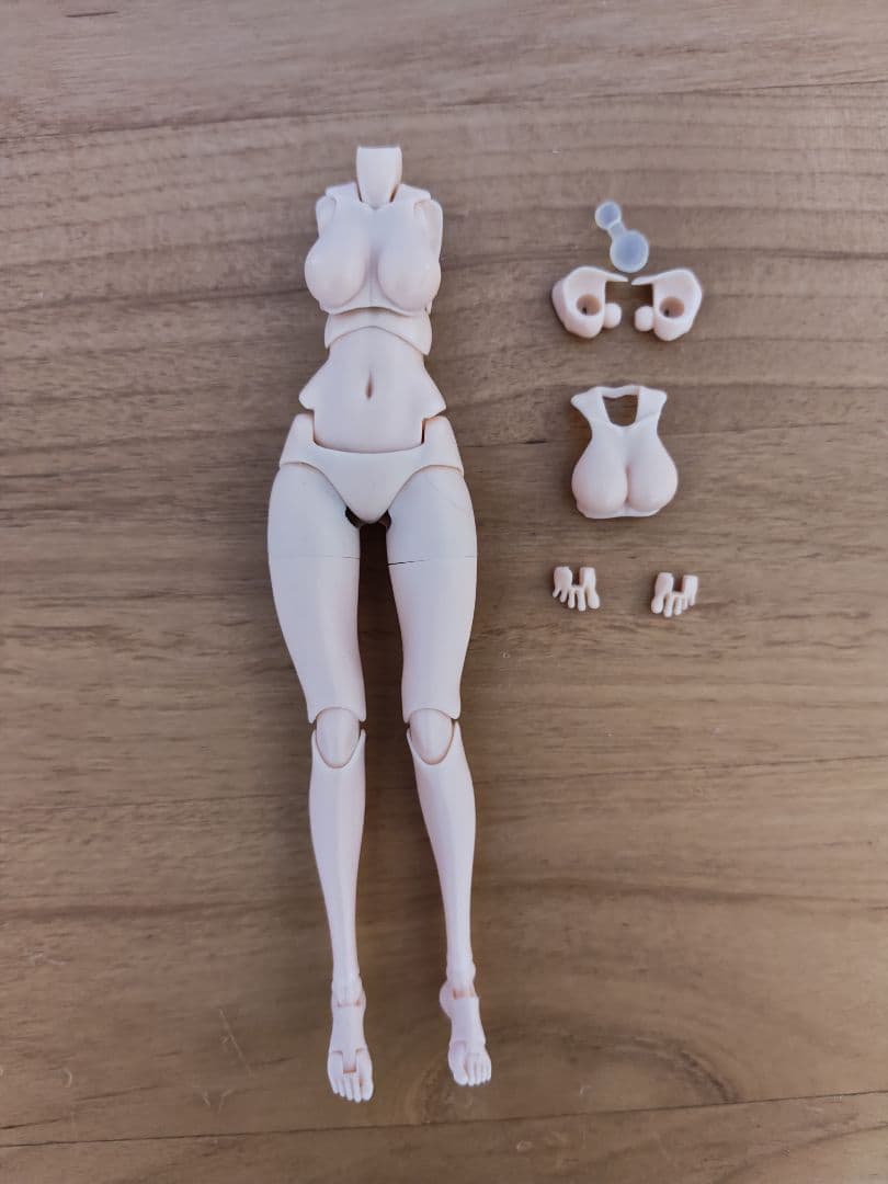 鯉印 メガミデバイス 改造 BDカラー スリムボディ PUNI☆MOFU