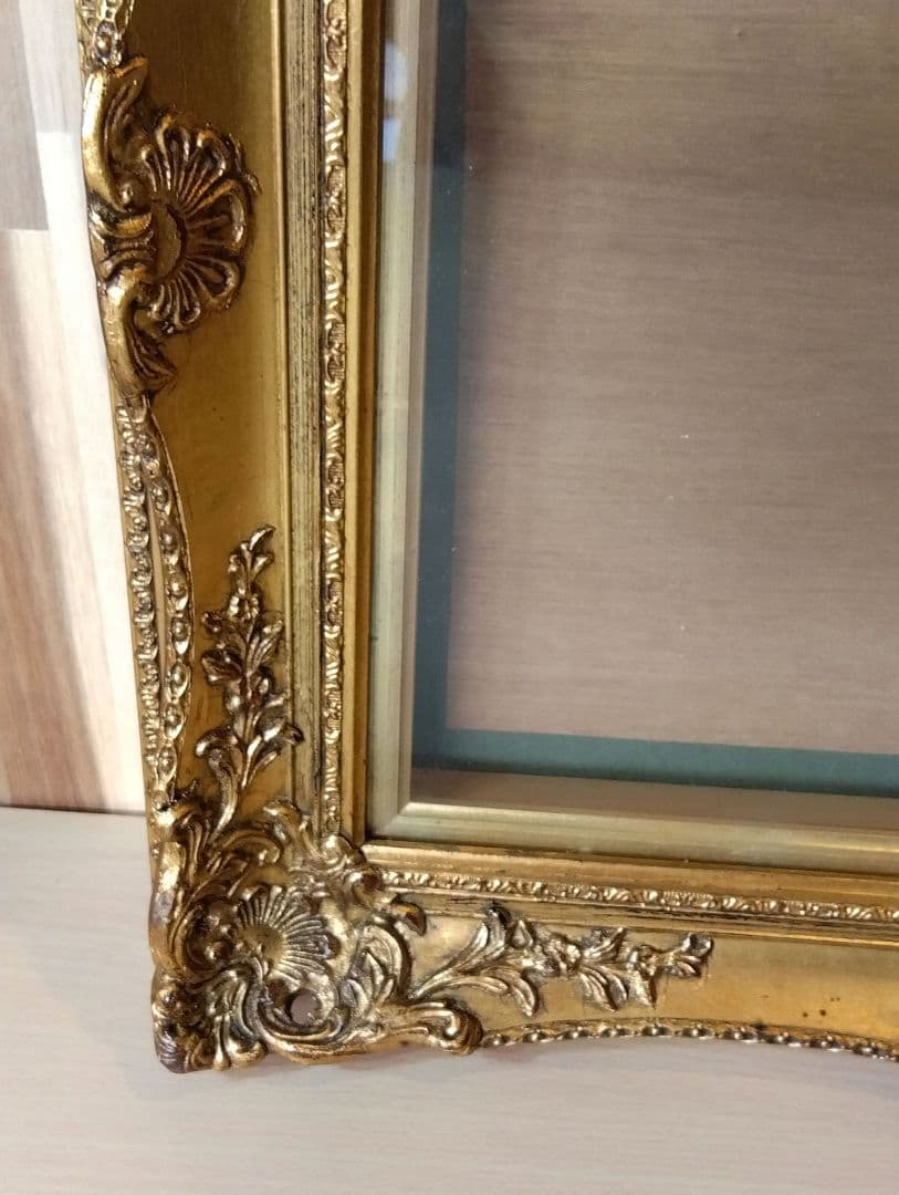 バロックスタイル　豪華金装飾 F6号 油彩額縁 ゴールドフレーム