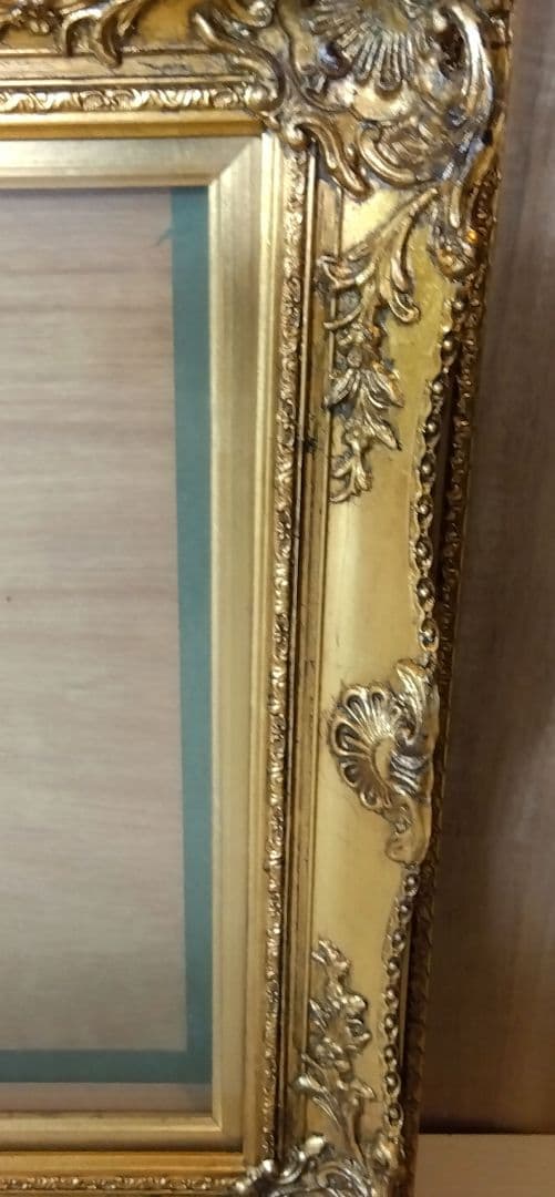 バロックスタイル　豪華金装飾 F6号 油彩額縁 ゴールドフレーム