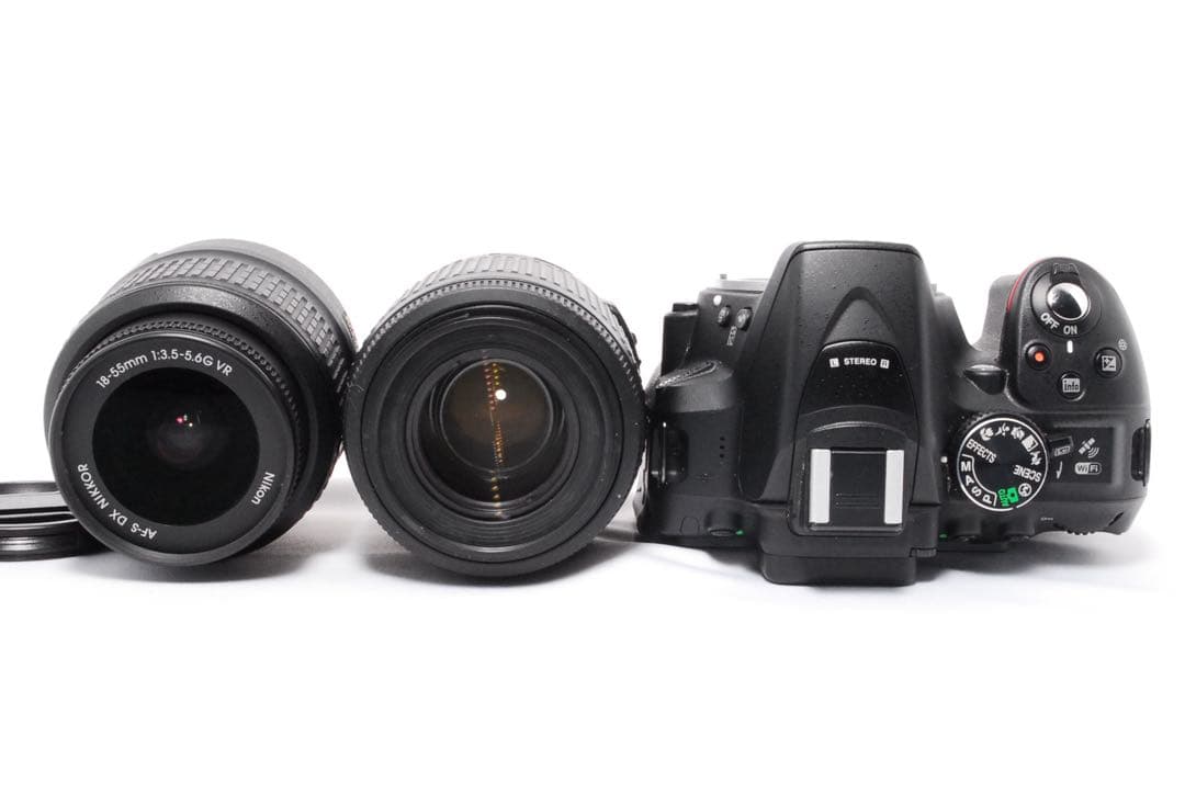 超美品◆Nikon D5300 ダブルレンズセット◆WiFi搭載◆一眼レフカメラ