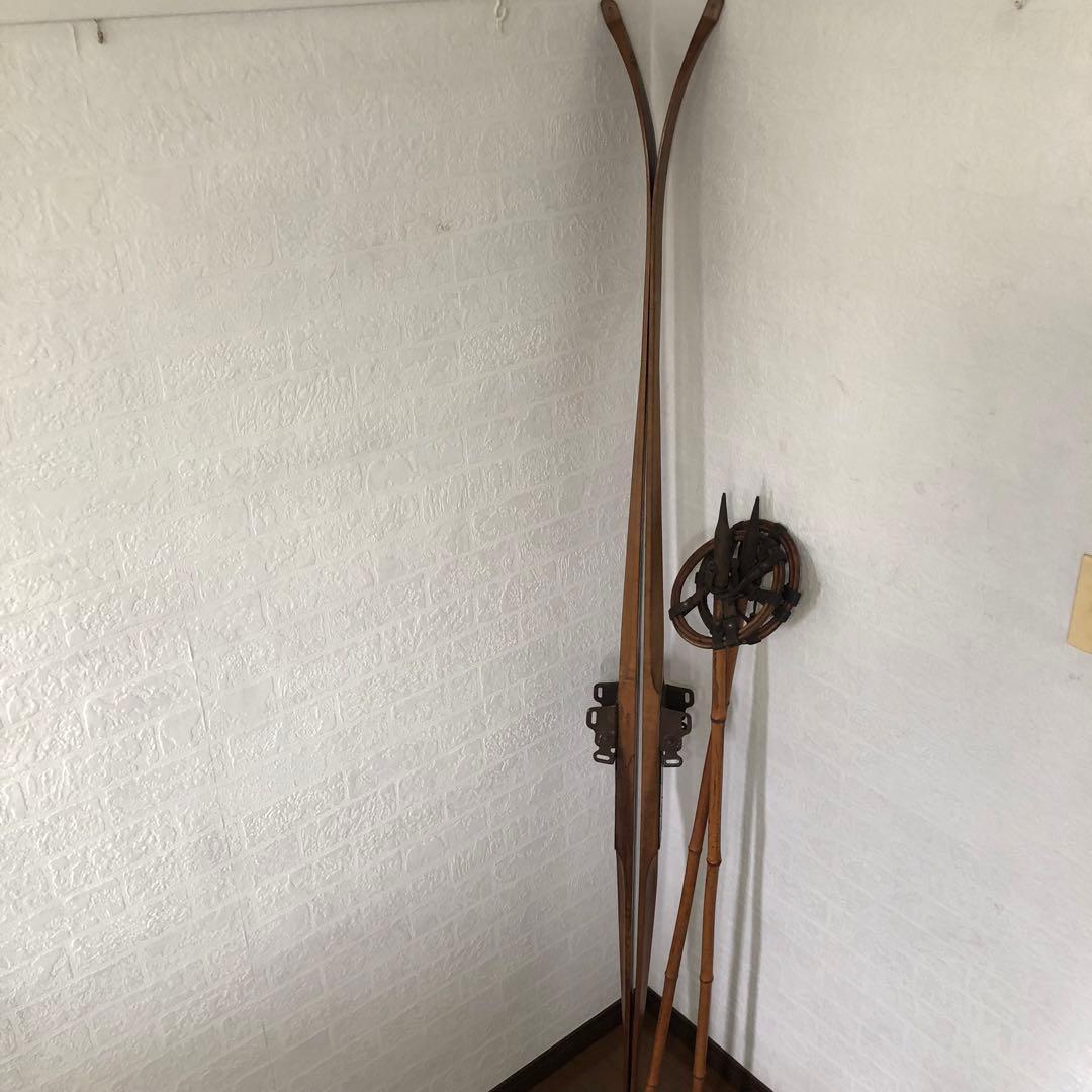 アンティークスキー板